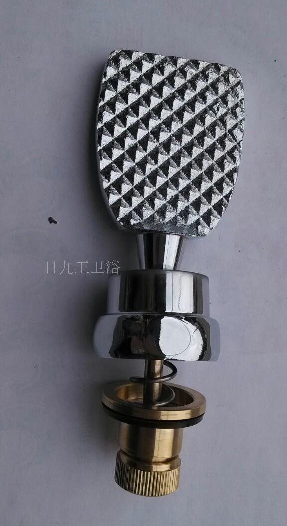 Toilet squatting pan flushing valve flush valve flush valve foot pedal valve Core tread board Core foot tread board fitting plastic cushion