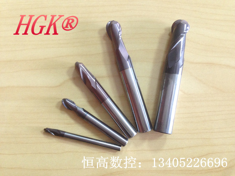 Taiwan HGK 55 ° tungsten steel steel Cutter Tungsten Steel Milling Cutter layer milling cutter R0 5-R6 0 long standard complete