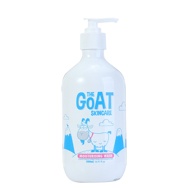 澳大利亚The Goat Skincare山羊奶滋润孕妇宝宝沐浴露500ml  原味