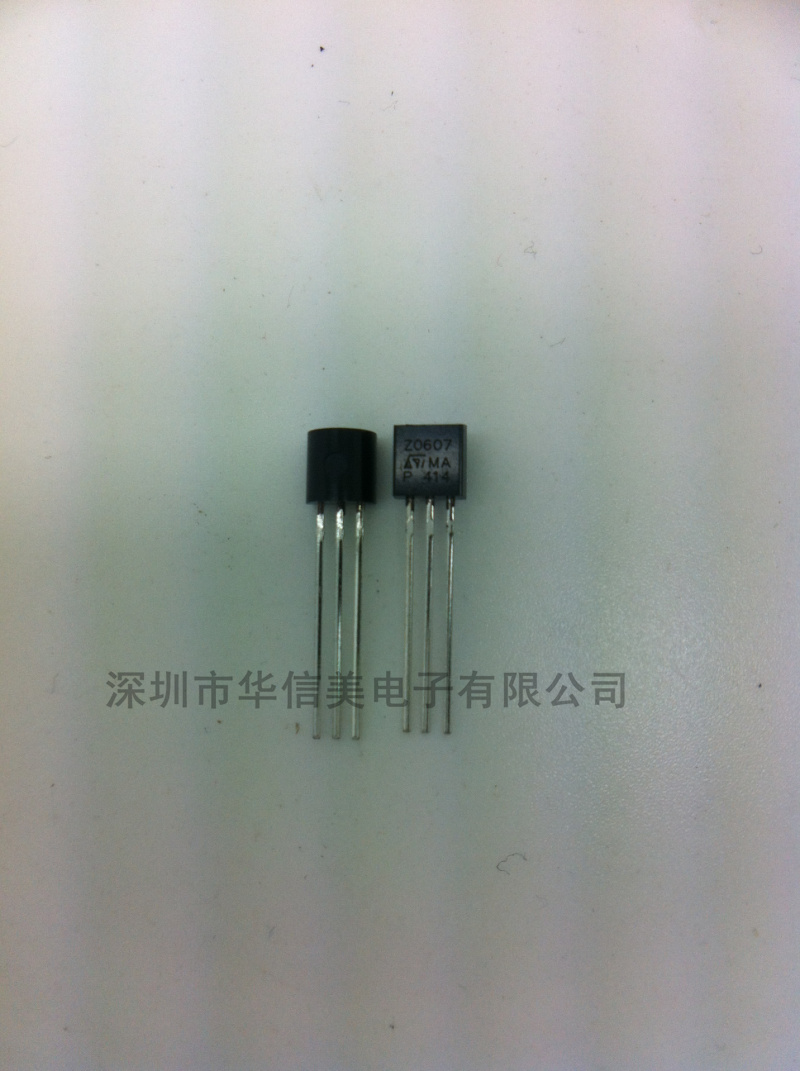 Z0607 0 8A 600V TO-92 Bidirectional Controlable Silicon (Thyristor) New Original Spot