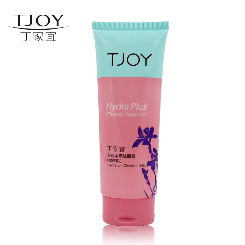 TJOY/丁家宜参肌水漾洁面露(易感肌)洁净通透 洗面奶女男控油清洁