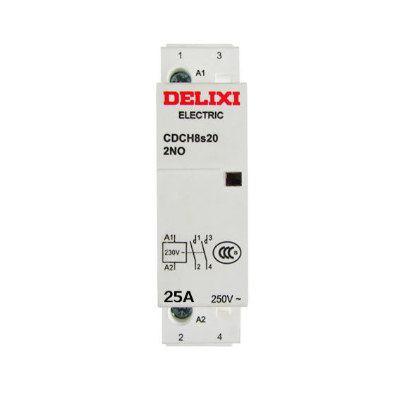 Original Delixi household AC contactor CDCH8S 20A 25A 2P 220V