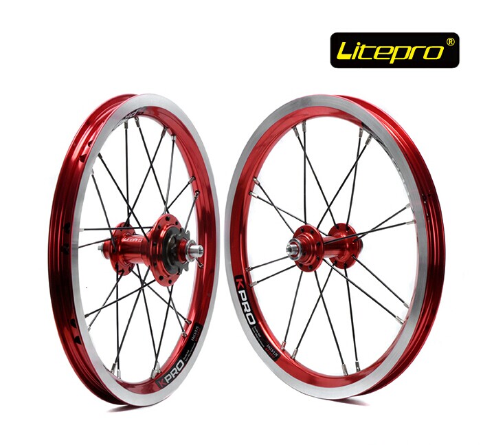 litepro 14 inch star manger wheel set 16 20 14 14 inch 412 folding car retrofit single speed only 776g-Taobao