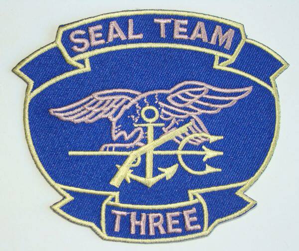 Beauty Embroidery Badge American Seal Commando Arm Badge Jacket Badge Badge