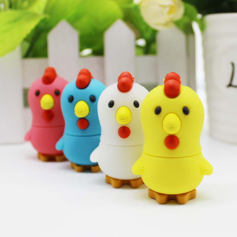 Snowrock 8GU Pan Chicken Year Creative Cartoon With Body Dish 8g Cute Mini Individuality Chick Gift U pan 8G