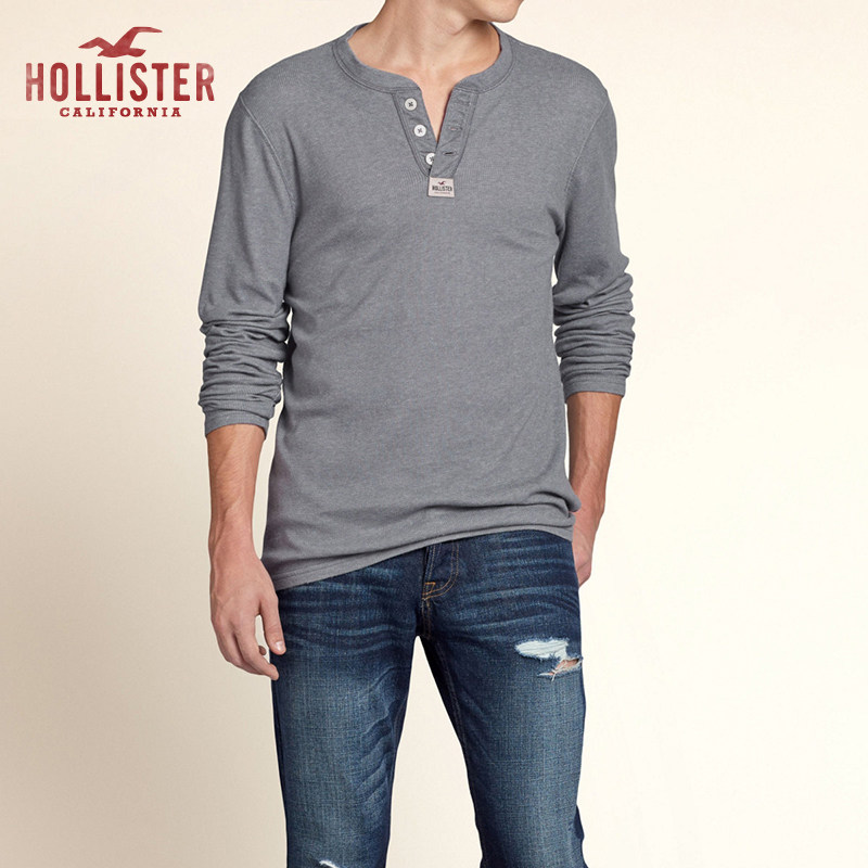 Hollister Pacific Coast 亨利衫 男 82590