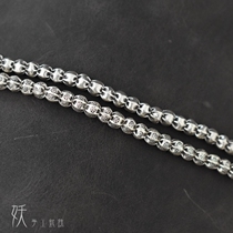 A selfie) by the Thai Chiang Mai Artisanal Silver Pure Silver DIY Accessories Printed Folds Sepal GH01