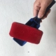 Bụi cọ quần áo tẩy lông bàn chải lông bàn chải chống tĩnh điện quần áo cashmere bàn chải lông nhân tạo lông cừu chải lông tẩy lông - Hệ thống giá giặt