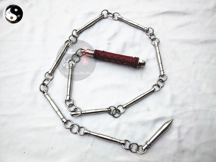 Stainless steel Nine Whip Round Festival Whip Martial Arts Soft Whip Whipping Soft Soldier morning Whip Fitness Whip Fitness Whip to Whip Martial Arts Whip