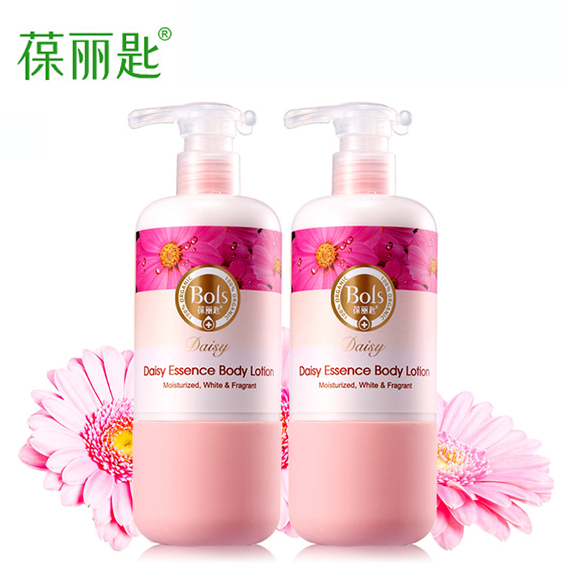 葆丽匙小雏菊身体乳2瓶*300ML 保湿滋润全身嫩白去角质鸡皮肤润肤