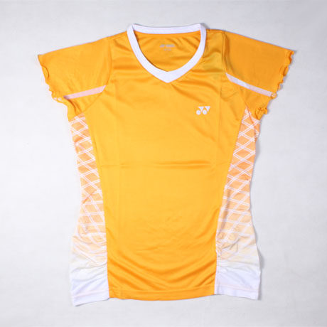 YONEX CS2163-375 Orange Yellow Women's Badminton Jersey YY Yunieks Plume