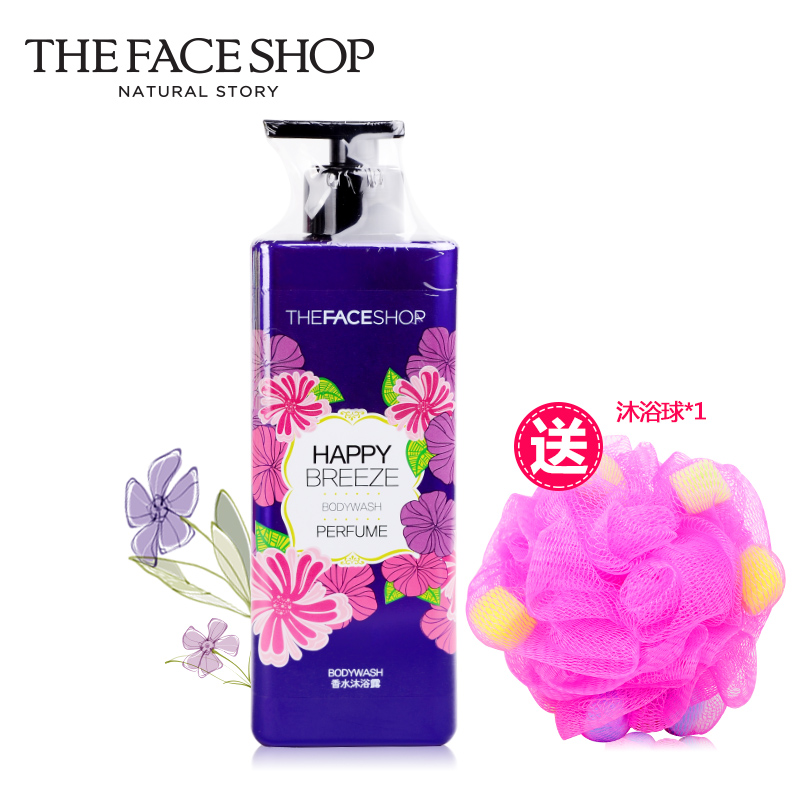 The Face Shop/菲诗小铺浪漫邂逅香水沐浴露 补水持久留香500ml