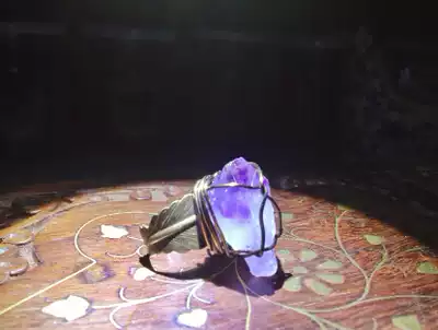 Out(Back to that era No 61)JO's winding art Amethyst Dinghui ring lone product