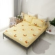 Cotton phim hoạt hình trẻ em chăn bông đệm tấm bạt lò xo bọc giường Bộ bông Simmons bảo vệ chống trượt Mẫu ga phủ giường Trang bị Covers