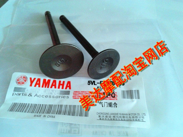 Locomotive accessories suitable for Yamaha Tianjian 125 YBR125 Tianji Tianqi valve intake and exhaust valve