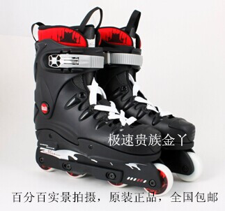 Blues Adult Limit Wheels Skating Shoes Professional Genders Brushed Street Straight Rows Of Skate Shoes Flat Flower Shoes