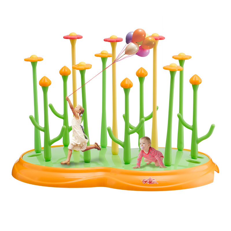 日康花园奶瓶干燥架 奶瓶架晾干架奶瓶晾晒架婴儿宝宝奶瓶沥水架