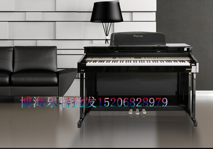 Lianbao () Yinfei electronic keyboard TG-8836 with hammer strength 88-key piano baked black