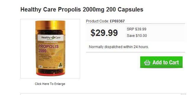 Australia Direct healthy care Black Bee High Content 2000mg 200 capsules