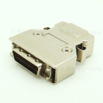 Yunteng FMD26M-AL SCSI Connector High Density HPDB26-core Crimp Male Iron Shell Plug