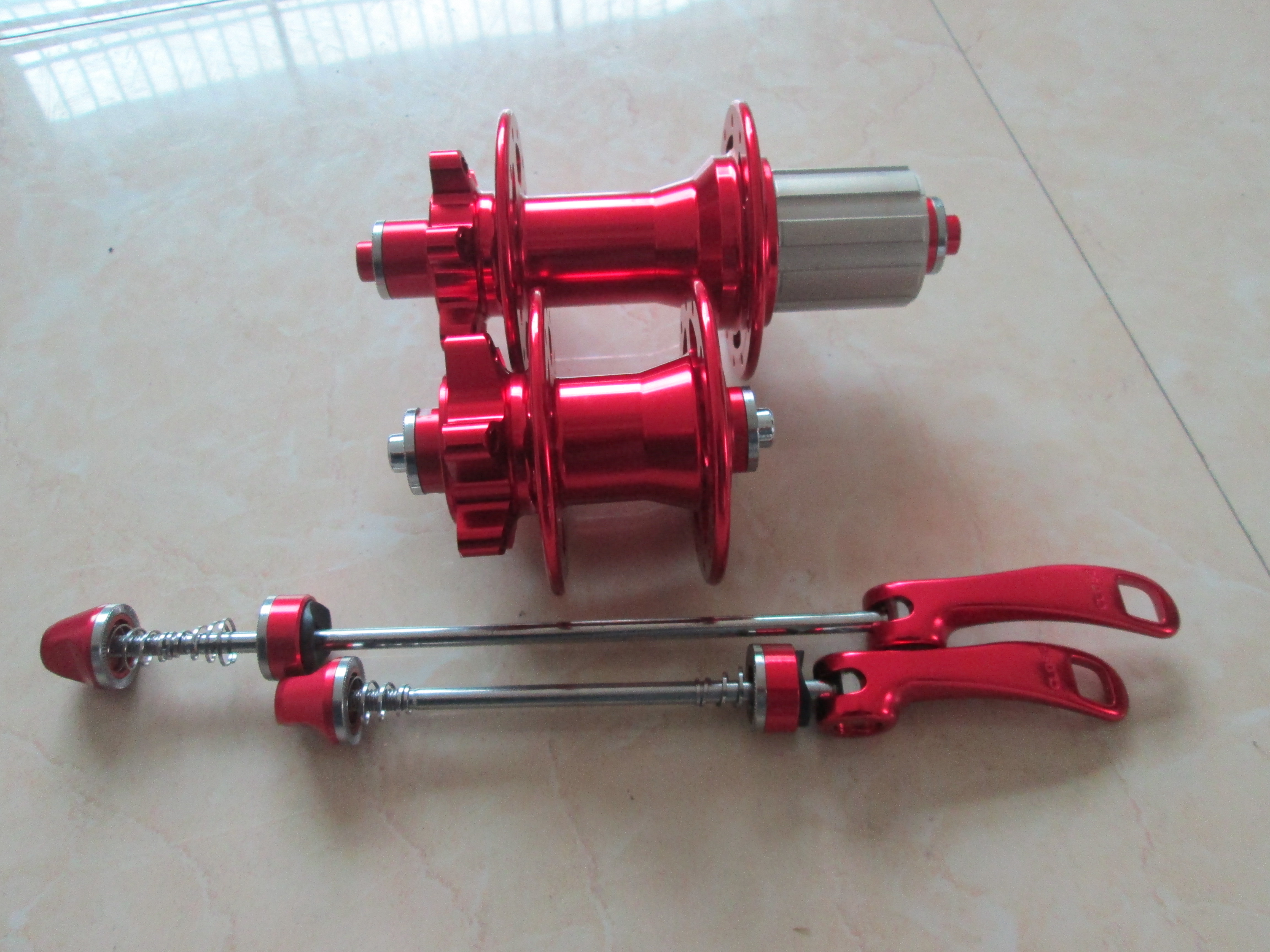 SP8 folding car hub Front two rear four bearing folding car disc brake cassette hub