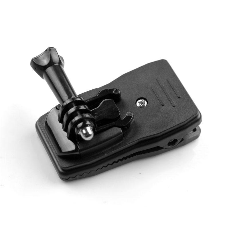 Vehicular seat gopro camera bag clip hero4 3 multifunction rotary book Hooded Bag Clip Base Long Screw