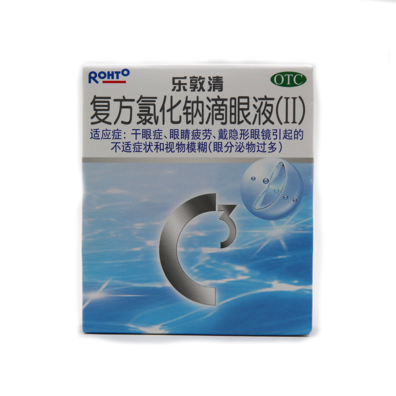 曼秀雷敦 乐敦清眼药水 复方氯化钠滴眼液(ii) 13ml 眼干眼疲劳