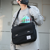 European and American Tide brand Joker men and women couples backpack casual shoulder bag canvas messenger bag student schoolbag riding crossbody