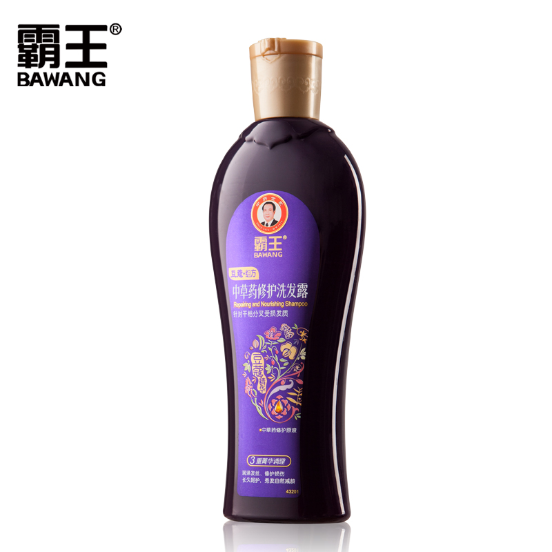 霸王中草药修护洗发露206ml 滋补 滋润洗发水 营养 强韧顺滑