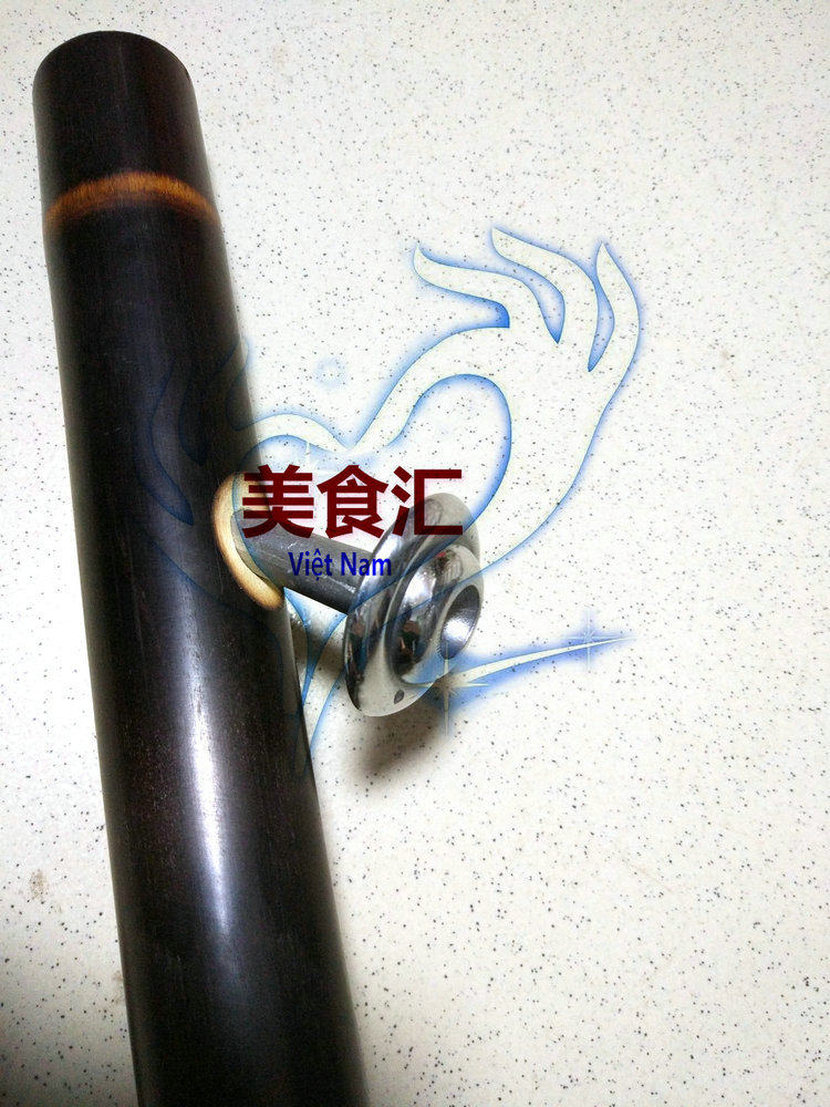 Dieu cay-a black bamboo cylinder craft gift pendulum decoration