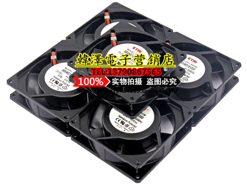 Original new ETRI 99xw 2182 000 115V 8 6W 9025 9mm cooling fan
