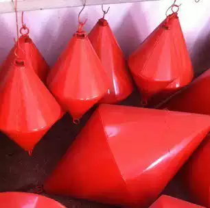 Anchor buoy Iron anchor mooring Emergency abandonment Anchor buoy Channel mark 300mm 600 450 float
