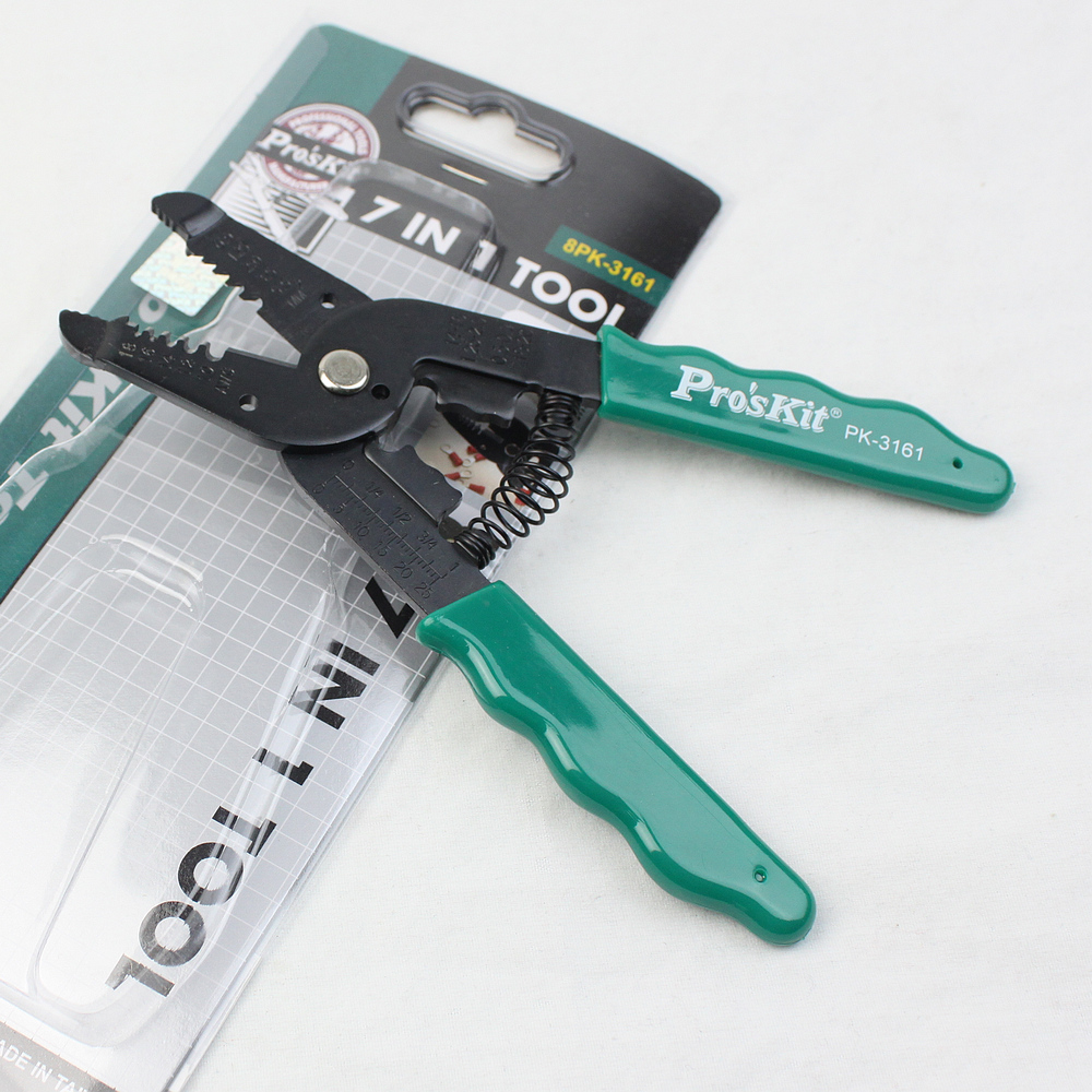 Taiwan Baoworkers 8PK-3161 7 Hop 1 peeling wire pliers line cutting line (0 9 ~ 5 5mm2)