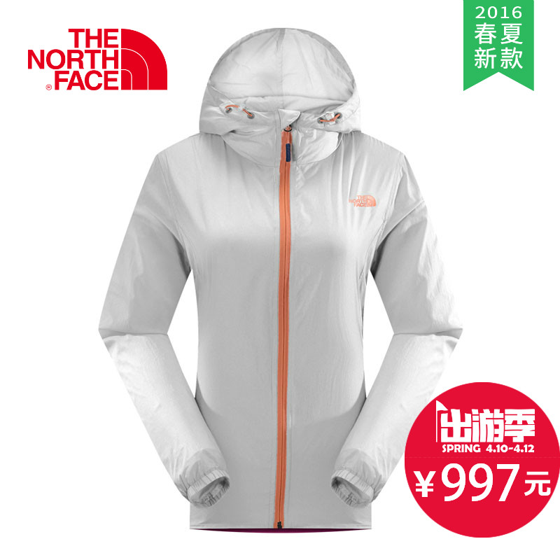 【2016春夏新款】THE NORTH FACE/北面 女款跑步夹克 CA2T
