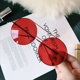Cá tính hộp lớn tròn đỏ kính râm nữ mặt tròn 2018 mới lưới đỏ sao mô hình kính râm nam cặp kính kính chanel Kính râm