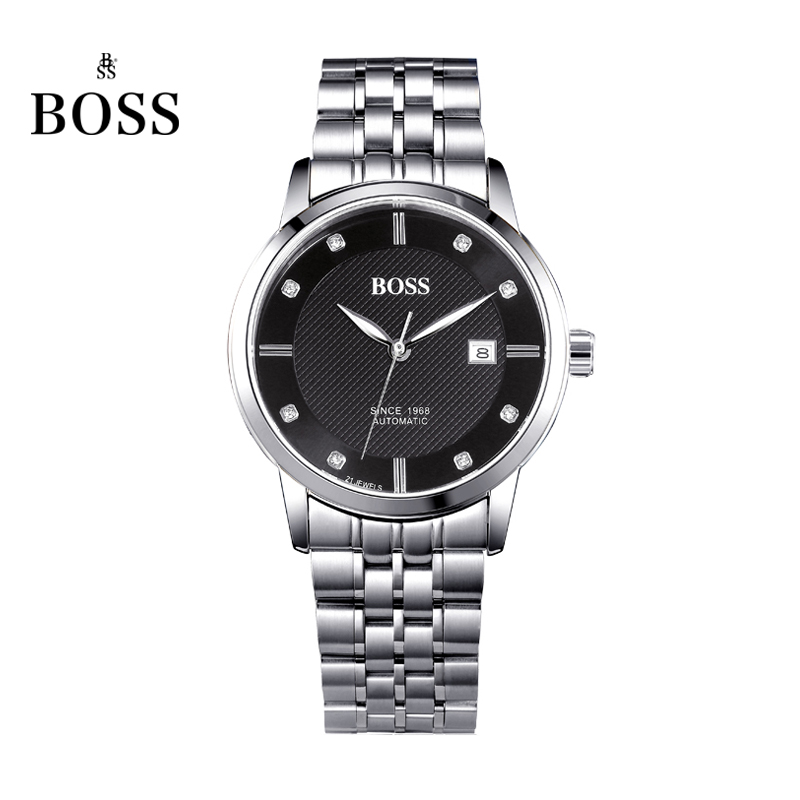 BOSS 参议员系列男款机械表 王府井百货