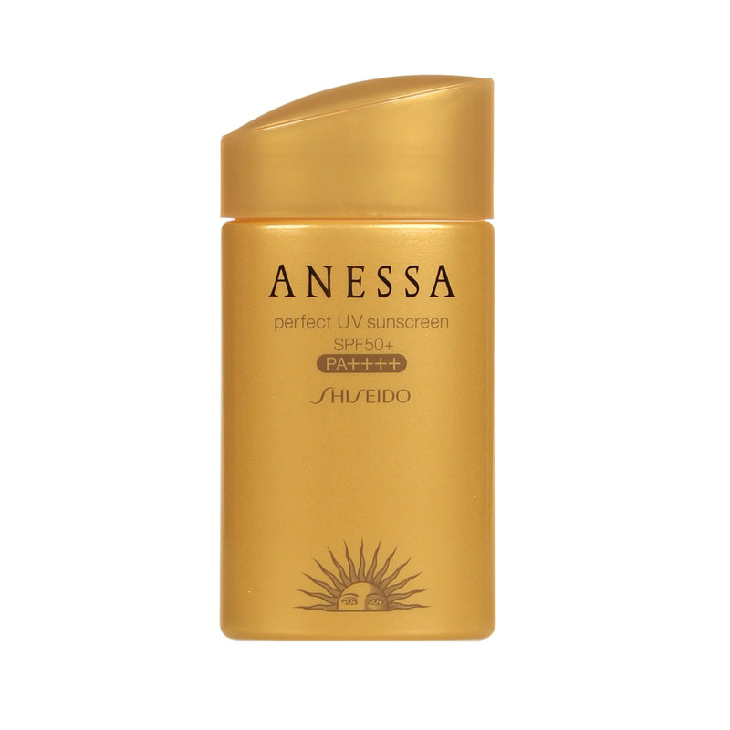 日本直邮 资生堂安热沙 ANESSA黄金超强防水防晒霜SPF50金色瓶