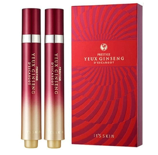 it‘s skin伊思 红参蜗牛眼霜走珠滚珠眼霜 淡化细纹