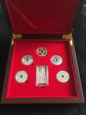 (Pure Silver Limited Edition) Wudang Qing micro secret method cloud seal token Tianzun Lei Shuai Lei Qian set Taoist craft gift decoration