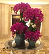 Large-scale landing simulation flower table set up flower art lobby sales department KTV club public decoration fake flower