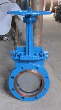 PZ73H-16C cast steel WCB knife type gate valve stainless steel plate manual plum blossom shaped serous valve DN50-600