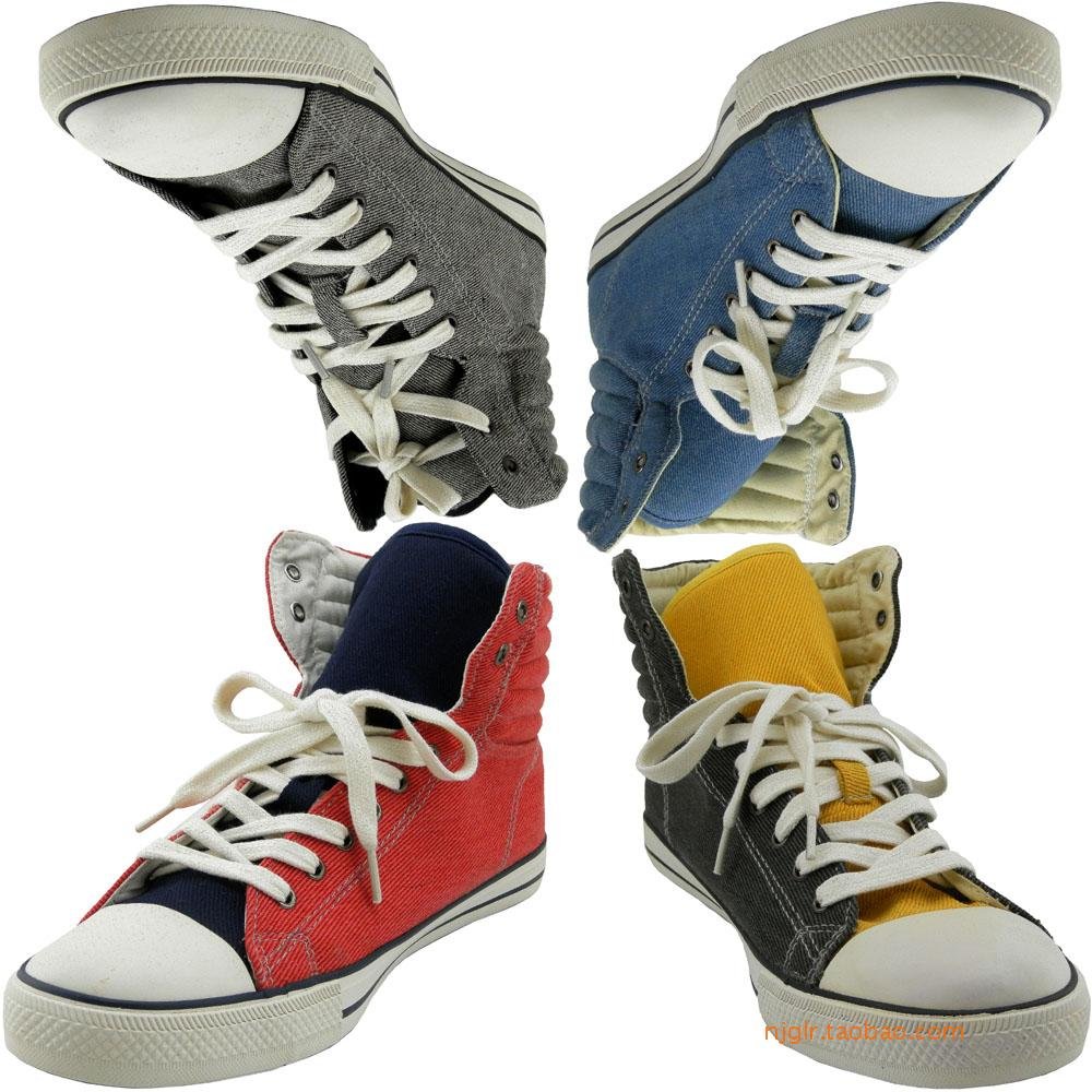 Low Price Break Code Clear Cabin Full Cotton Canvas Sports Travel Casual Board Shoes Four Color Non-slip Breathable Sweat Light Comfort