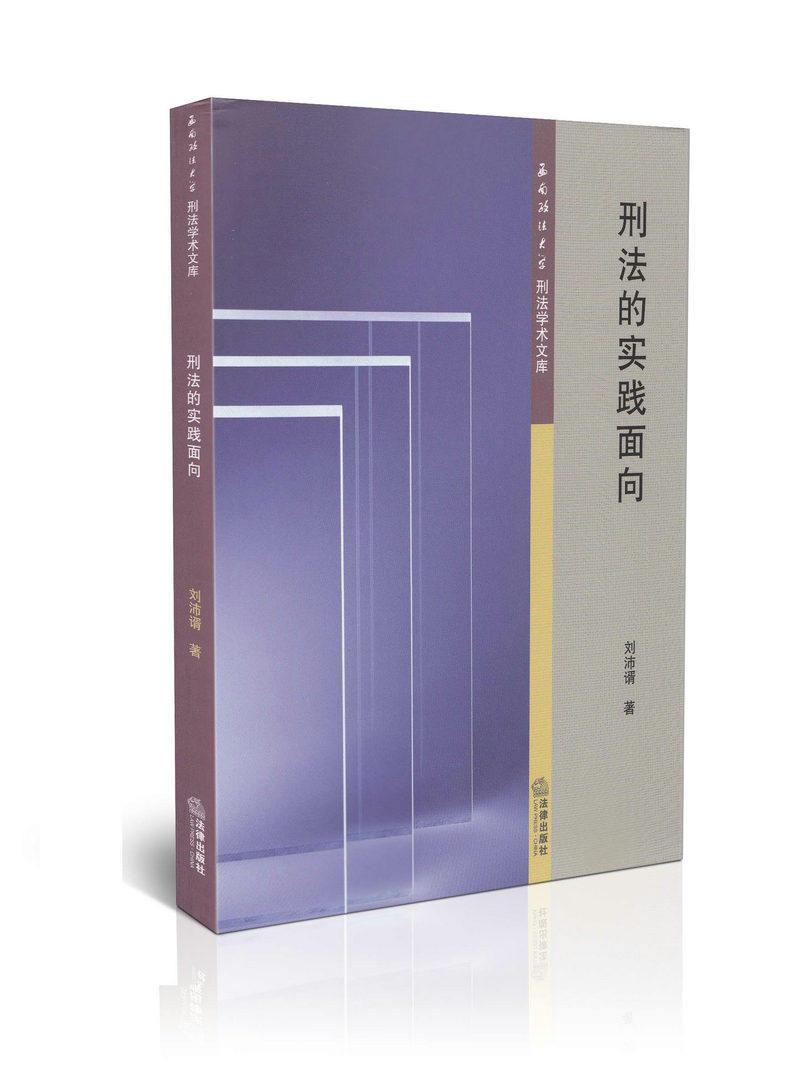 刑法的实践面向西南政法大学刑法学术文库