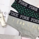 Châu Âu và Mỹ Đồ lót màu hồng của phụ nữ cotton thấp eo tam giác quần short cotton hip gợi cảm dễ thương đồ lót thể thao giản dị