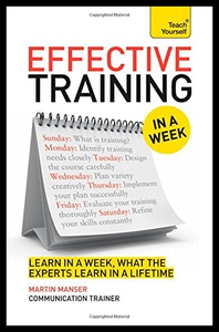 【预售】Effective Training in a Week: A Teach Yourself Gu