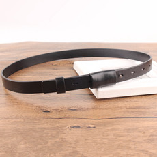Ремень 女士皮带真皮休闲百搭韩版腰带女款细装饰简约时尚按扣裤带纯牛皮
