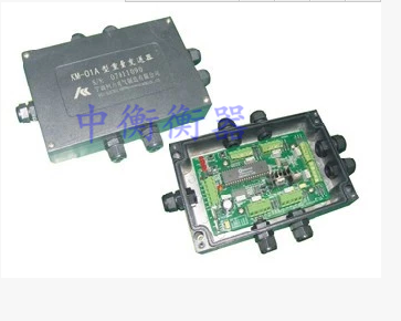 包邮KM01A重量变送器4-20ma 可接6个传感器/传感器信号放大器