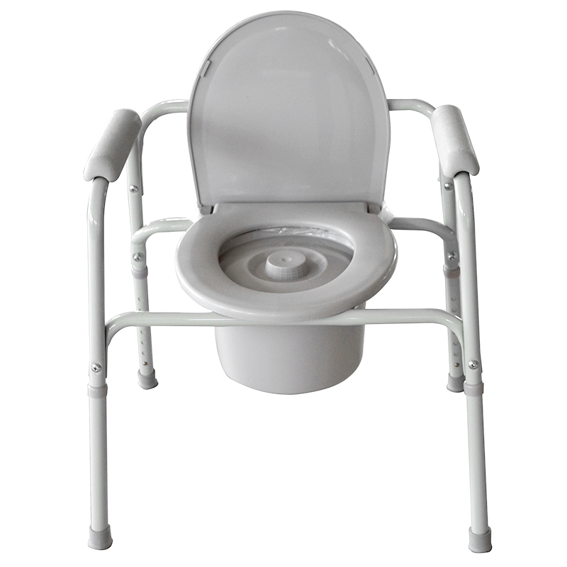 鱼跃坐厕椅H020B 老人孕妇可移动坐便凳座便器大便椅防滑洗澡椅5