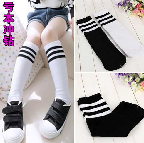 Spring and Autumn Knee Socks Girls Mesh Stockings Korean Children's Socks Children's Tall Socks Baby Stockings