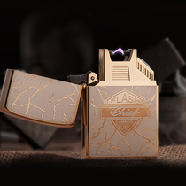 chief thunderbolt USB arc charging pulse lighter creative windproof lighter cigarette lighter